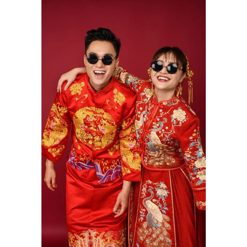 [Peinn] Mắt kính râm mát tự sướng thầy bói đen bạc vàng  chụp ảnh kỷ yếu áo dài đám cưới đẹp giá rẻ  305