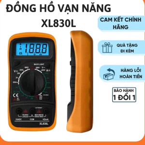 Đồng hồ vạn năng điện tử XL830L,đồng hồ đo điện áp XL830L,đồng hồ số vạn năng XL830L,đồng hồ đo điện tử,vạn năng kế