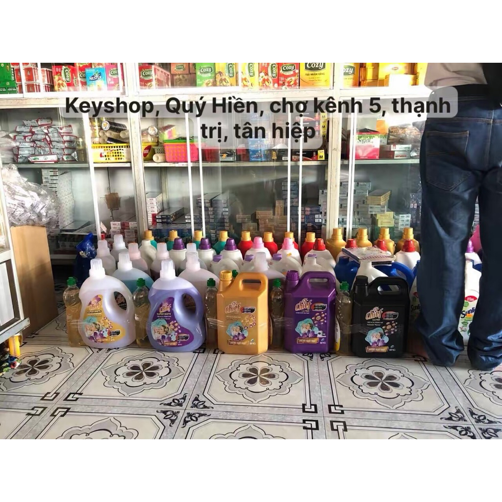 Nước Giặt Xả Chief Ultra 5Kg Hương Enchanter Siêu Thơm Siêu Sạch