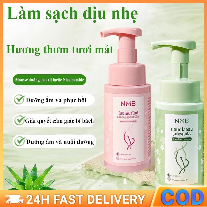 Bọt Vệ Sinh Phụ Nữ Dịu Nhẹ Dung dịch vệ sinh phụ Mousse chăm sóc phụ nữ feminine wash 200ML