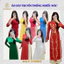 Áo dài truyền thống nhiều màu [CHỈ BÁN COMBO] áo dài cho thuê, áo dài biểu diễn XT02