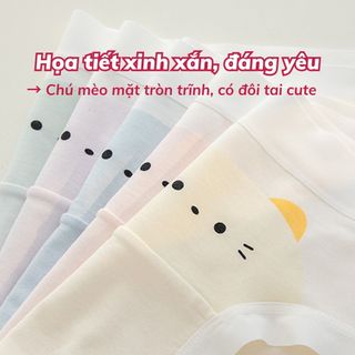 Quần lót nữ cotton kháng khuẩn viền lụa mềm mại thoáng mát Quần chíp nữ cạp vừa tôn dángDEVARI L1164