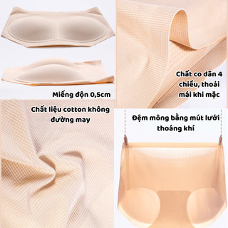 Quần Độn Mông Tự Nhiên ENMA Không Lộ Mút, Lộ Viền Mặc Nhẹ Tênh Thoáng Khí Thoải Mái QS11