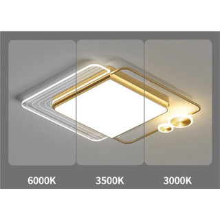 Đèn led ốp trần 3 màu đèn trần phòng khách Bảo hành 3 năm