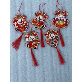 Dây Treo Trang Trí Decor Tết Nguyên Đán Chibi Dễ Thương Tô Điểm Không Gian Tết
