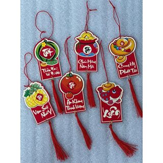 Dây Treo Trang Trí Decor Tết Nguyên Đán Chibi Dễ Thương Tô Điểm Không Gian Tết