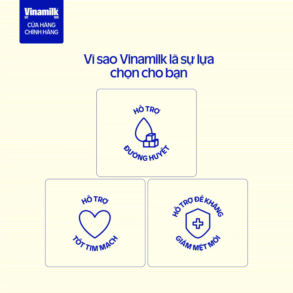 Sữa bột Dành cho người tiểu đường Vinamilk Sure Diecerna 900g