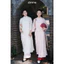 Set áo dài suông Yên Hoa, BST Phong Hoa 2026 chất liệu tơ ép ren cao cấp BY L'AMME