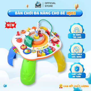 Bàn Chơi Đa Năng Cho Bé, Đồ Chơi Montessori Giáo Dục Sớm Có Phát Nhạc, Nhiều Trò Chơi Giúp Bé Phát Triển Toàn Diện