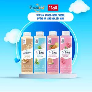 Sữa Tắm Dưỡng Da Tẩy Da Chết Body St.ives 450ml/650ml - giúp da sáng mịn, đều màu