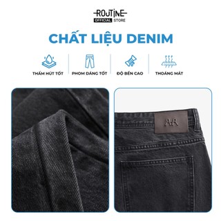 Quần Jeans Nam Form Straight - Routine 10F25DPA035