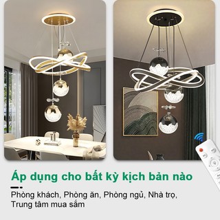 Đèn ốp trần phòng khách ttrang trí đèn led gắn tường đèn treo thả trần