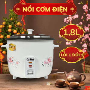 Nồi cơm điện nắp rời Fujika chính hãng, chống dính 3 lớp giúp bạn có bữa cơm hoàn hảo - Bh 12 tháng