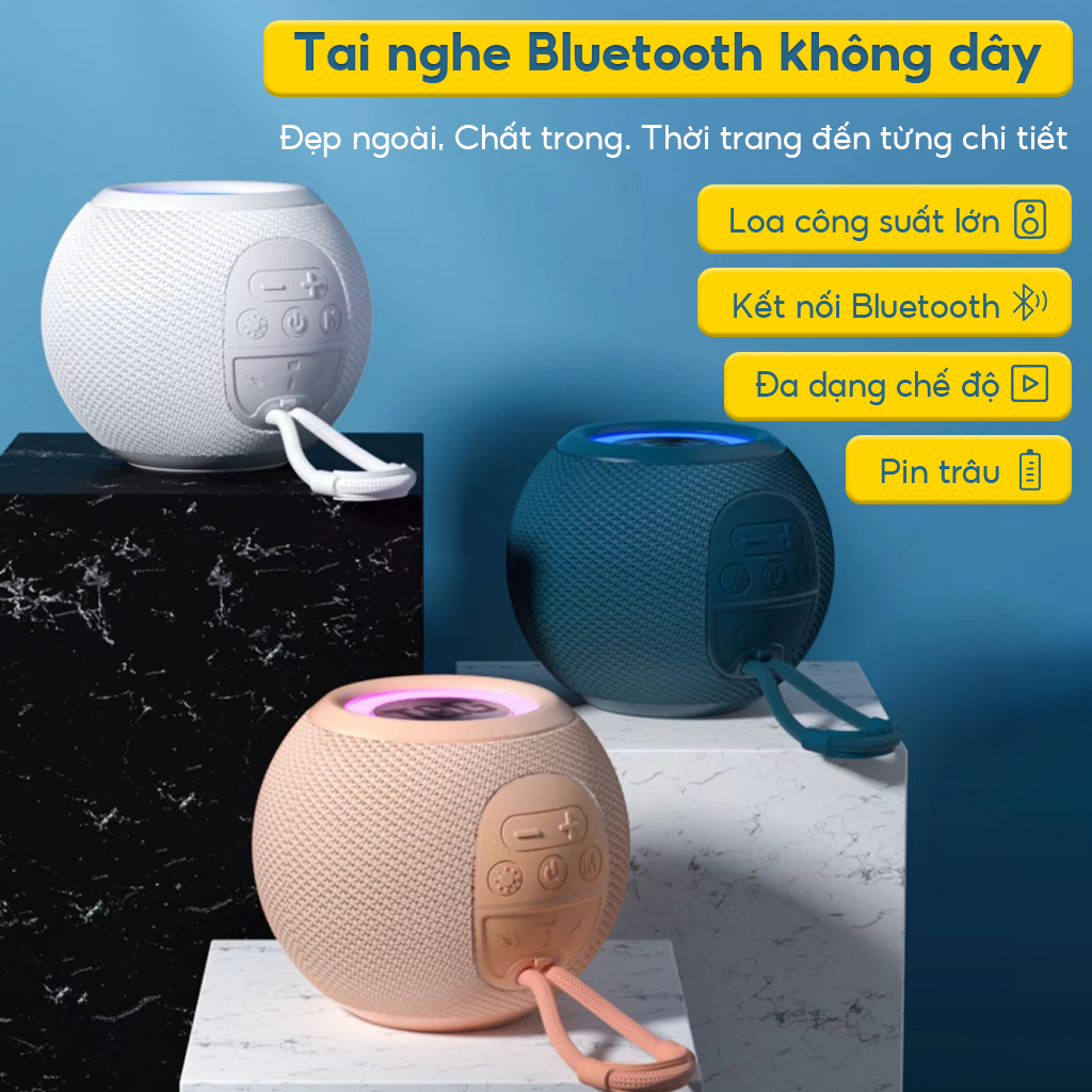 Loa Bluetooth TG337 Không Dây Công Suất Khủng Âm Hay Bass Căng Âm Thanh Siêu Trầm Chống nước
