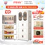 Tủ Quần Áo Ngăn Treo RỘNG 65CM Gấp Gọn Tiện Lợi, Tủ Nhựa Dày Dặn Có Bánh Xe 360 Độ Di Chuyển Dễ Dàng - HC10