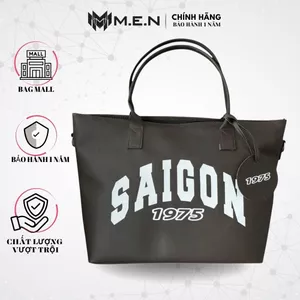 Túi quai xách văn phòng công sở cỡ Lớn Sài Gòn 1975 unisex sang chảnh tiện nghi [VIDEO THẬT]