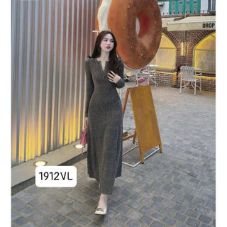 VÁY LEN LÔNG CÚC NGỰC 3 MÀU