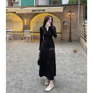 VÁY LEN LÔNG CÚC NGỰC 3 MÀU