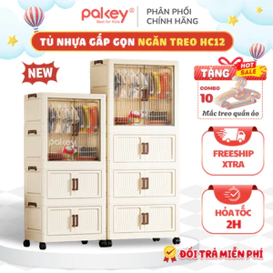 Tủ Nhựa Đa Năng Đựng Đồ Cho Bé, Tủ Nhựa Mẫu Mới Có Ngăn Treo Lắp Ráp Dễ Dàng, Dày Dặn Chắc Chắn