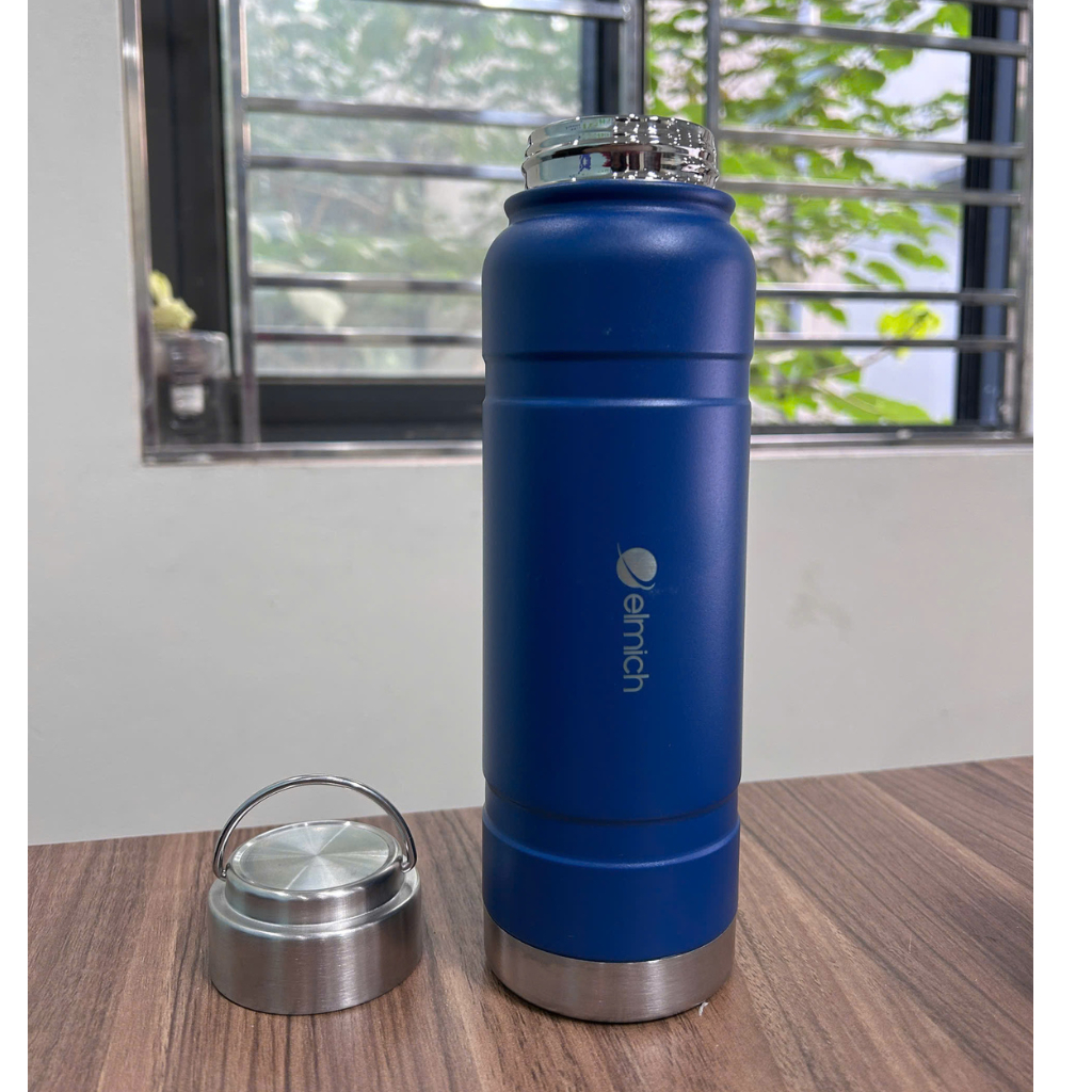 Bình Giữ Nhiệt Elmich EL8015 680ml – Inox 304 An Toàn, Giữ Nóng Lạnh, Bình Nước Cao Cấp Chính Hãng