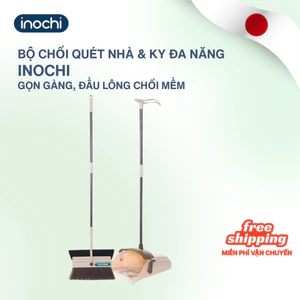 Bộ chổi quét nhà & KY ĐA NĂNG Inochi, tiêu chuẩn Nhật Bản - cao cấp, tiện lợi