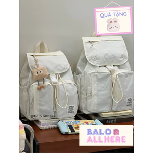 BaLo (XINHXINH) [ORDER] Ba Lô Đi Học Nam Nữ Dây Rút Chống Nước BL449