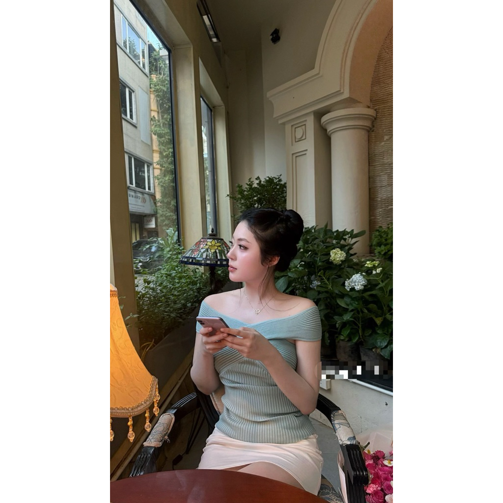 𝑺𝒔𝒖.𝑺𝒕𝒖𝒅𝒊𝒐/ ÁO TRỄ VAI MẶC NHIỀU KIỂU XIU XINH