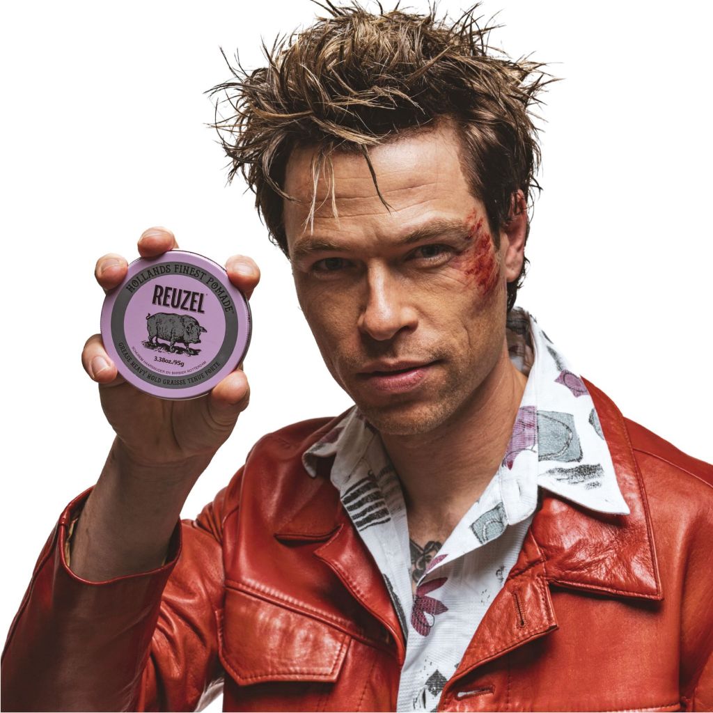 Sáp vuốt tóc Reuzel Pink Pomade - 95g | Pomade gốc dầu
