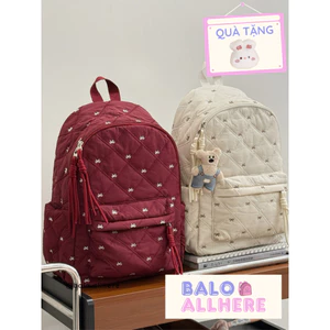 BaLo (XINHXINH) Balo Học Sinh Cấp 1 Cấp 2 Cấp 3, Balo Cho Sinh Viên Nơ Dễ Thương BL452