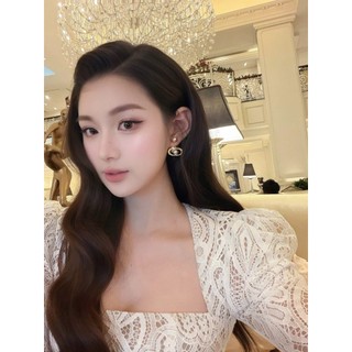 MIMI CLOTHING - Đầm ngắn phối ren tiểu thư nhẹ nhàng