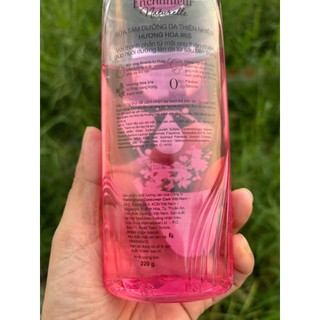 Sữa tắm enchanteur Naturelle dưỡng da từ thiên nhiên hương Lavender/Iris 220g