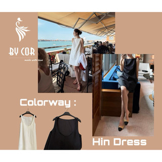 Hin Dress / By Cor/ Đầm hở lưng Linen