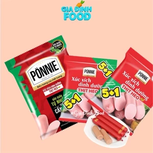 Xúc Xích Tiệc Trùng Ponnie Vị Heo 5 Cây/ Bịch 175g