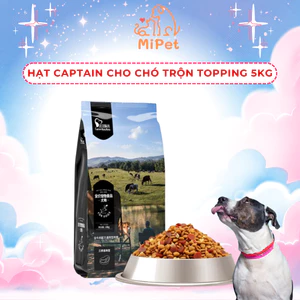 Thức ăn hạt captain 5kg cho cún cưng
