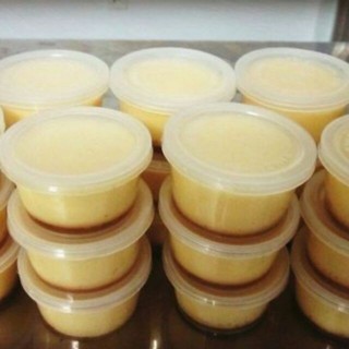100 Hộp Nhựa Làm Bánh Flan Size Trung 65ml Hủ Nhựa PP An Toàn Không BPA Kèm Nắp Chịu Nhiệt Dùng Cho Bánh Flan Sữa Chua