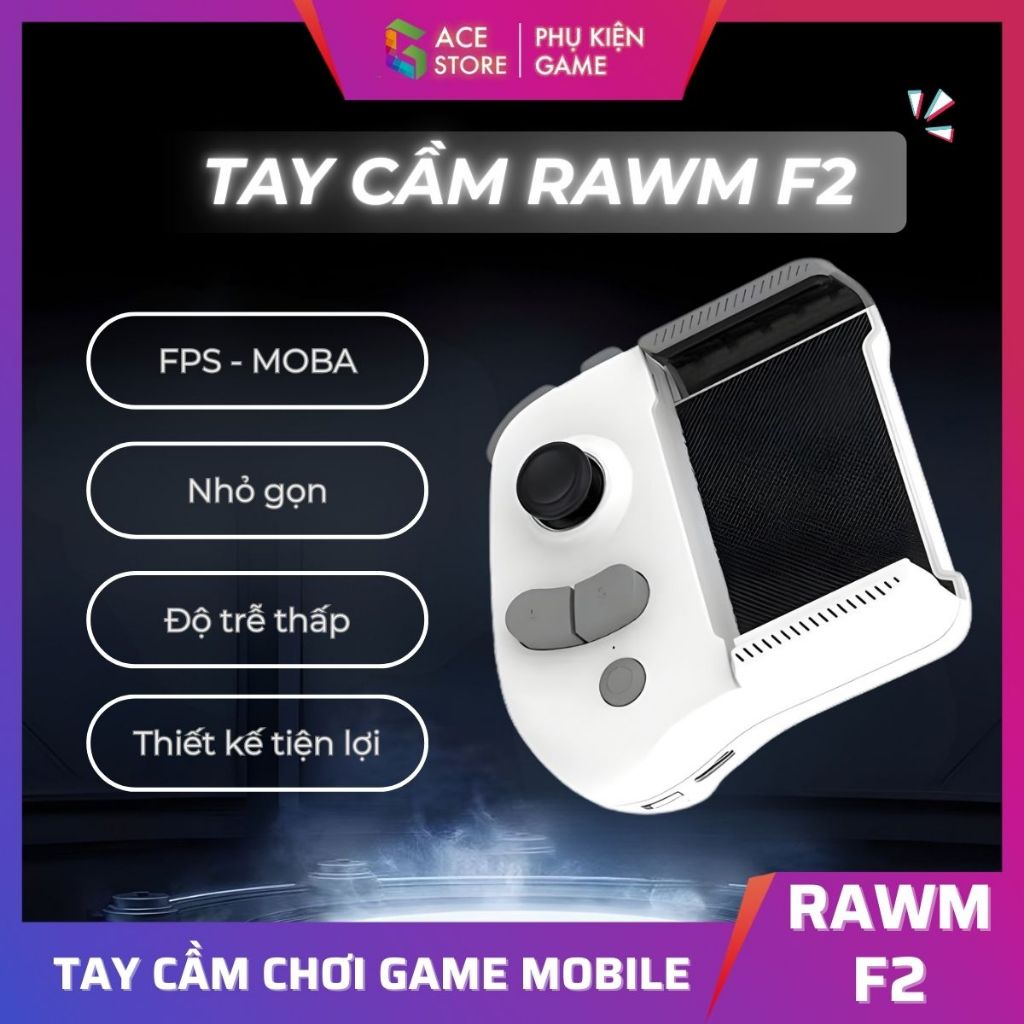 Tay cầm chơi game Rawm F2
