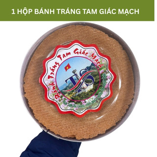 Bánh tráng nướng Tam giác mạch| Đặc sản Hà Giang, hộp 10 miếng GIÒN - THƠM - NGON sẵn hàng gửi trực tiếp từ hà giang
