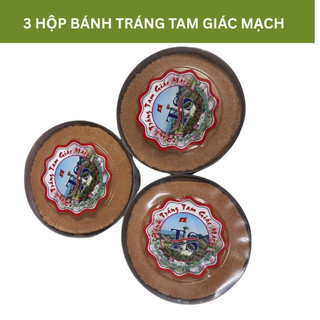 Bánh tráng nướng Tam giác mạch| Đặc sản Hà Giang, hộp 10 miếng GIÒN - THƠM - NGON sẵn hàng gửi trực tiếp từ hà giang