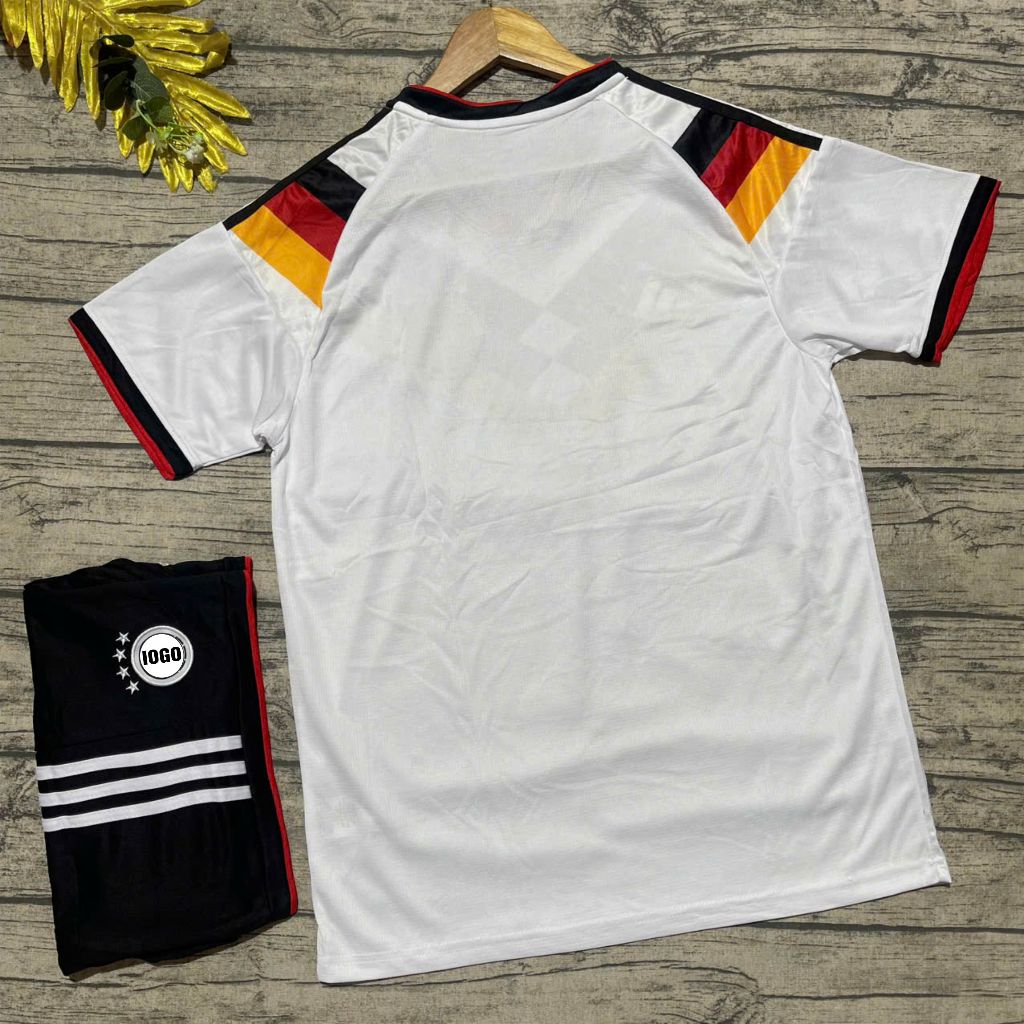 (FREE SHIP)Bộ Quần Áo Bóng Đá Đội Tuyển Đức World Cup 2026 Mẫu Chính Thức- Vải Polyester Thái Gai Lưới
