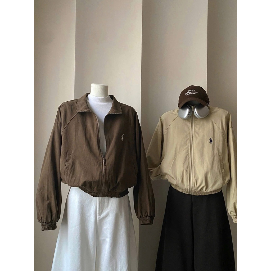 [RÁCH STORE] Áo BomberKaki - Thêu Ngựa - CC | Shopee Việt Nam