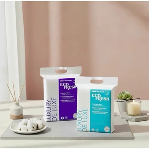 Bông Tẩy Trang Eco Fresh Luxury 3 Lớp Cotton Tự Nhiên – Siêu Mềm, Dịu Nhẹ Cho Da
