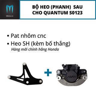 Bộ heo (Phanh)  Nissin sau cho Quantum S0123