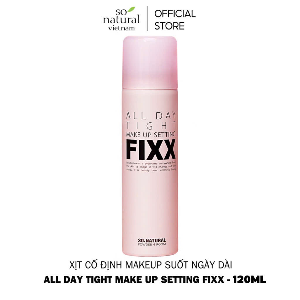 Xịt Khóa FIXX Từng Loại Da AllDay Tight Real Matte - Water Glow Makeup 75ML | NHÍM HOUSE