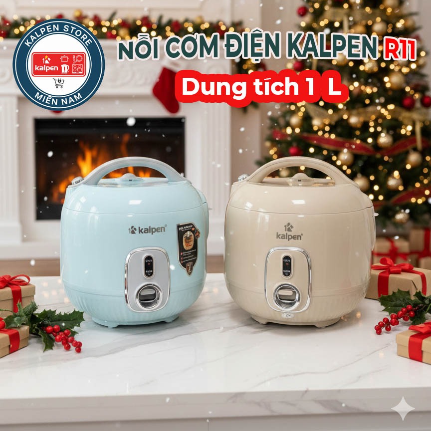 Nồi cơm điện mini Kalpen R11 công suất 400W, nồi cơm điện 1L, nồi cơm ...