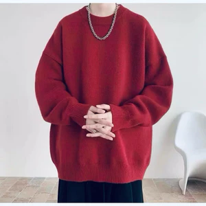 <<Có sẵn>> 024 Áo len FORM RỘNG cổ tròn tay dài m màu sắc phong cách Hàn quốc dành cho nam nữ unisex cơ bản mùa thu đông
