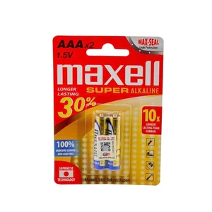 Vỉ 2 Pin Tiểu AA (2A) / AAA (3A) Maxell Alkaline Chính Hãng – Bền Mạnh, An Toàn