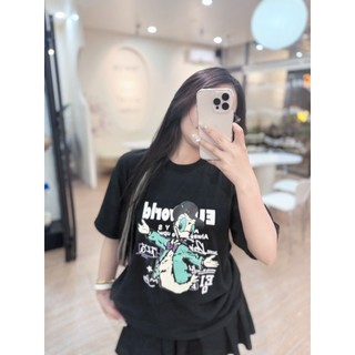 Áo Phông Cô Bé Dâu Tây In Mặt Trước Siêu Xinh Hình In sắc nét mẫu Hot 2025 ,Chất vải dày dặn mềm mịn Form rộng thoải mái