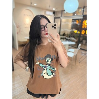 Áo Phông Cô Bé Dâu Tây In Mặt Trước Siêu Xinh Hình In sắc nét mẫu Hot 2025 ,Chất vải dày dặn mềm mịn Form rộng thoải mái