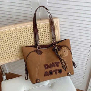 Túi Tote Nữ Dung Tích Lớn Da Lộn Thời Trang - Túi Công Sở Đeo Vai Size 35cm Thời Trang Cao Cấp - ST376