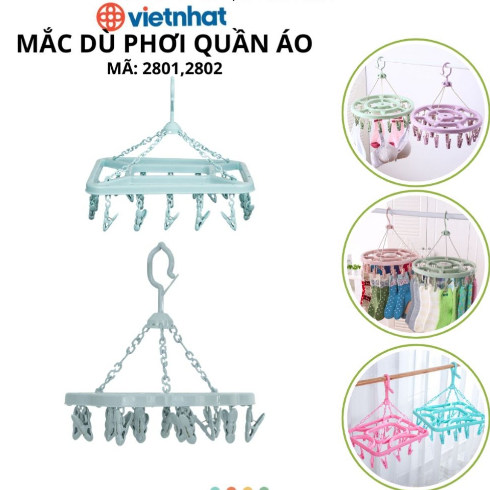 Mắc Dù Phơi Quần Áo Chính Hãng VIỆT NHẬT